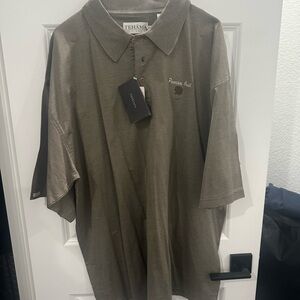 Tehama Men's Golf  shirt Size XXL Double Mercerized Pima Sensei Porcupine Creek